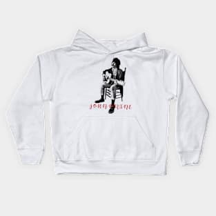 john prine art visual Kids Hoodie